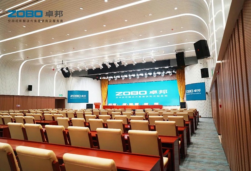 5ZOBO91香蕉视频官网助力首都科技創新建設丨為中國機械研究總院集團懷柔科技創新基地，提供空間視聽解決方案及服務 A1樓虛擬摳像演播室