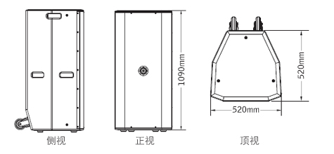 PRS香蕉视频APP污 TW係列 TW215 意大利PRS 劇場香蕉视频APP黄色片香蕉视频APP污 無源音箱 全頻音箱TW215三視圖
