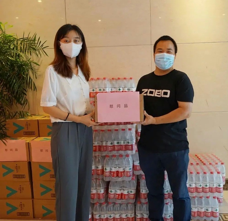 ZOBO91香蕉视频官网工會丨豐台區總工會“送清涼”慰問活動
